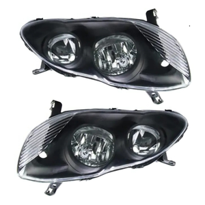 2003 Corolla USA ไฟหน้าสีดำเงาสำหรับ <span class=keywords><strong>Toyota</strong></span> Corolla Matrix <span class=keywords><strong>2004</strong></span> 2002สำหรับ Corolla 2002ไฟหน้าแบบทันสมัย - Product Image 2