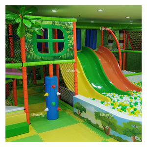 ציוד מגרש משחקים מקורה זול עבור ילדים קניון מבוך ג 'ונגל כושר נושא מרכז משחק רך - Product Image 2