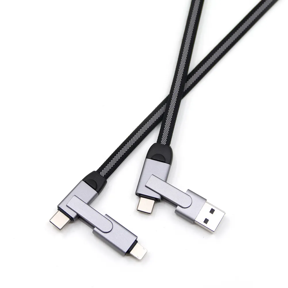 1M Multi Android Charger Micro USB Cable Braided Fast Charging Cable for Samsung Galaxy S6/S7 Edge S5/ A6/ J3/ J4/ plus /J5/ J6