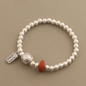 Bracelet en écaille de tortue givré, argent pur, ambre, bijoux pour femmes, cadeau, style chinois traditionnel - Product Image 1
