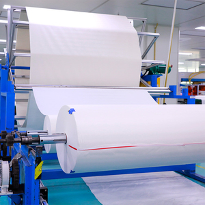 Rouleau de <span class=keywords><strong>tissu</strong></span> non tissé Spunlace en fibres de viscose, polyester, coton, bambou et lyocell, personnalisable en poids - Product Image 5