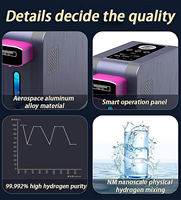 Distributeur d'eau hydrogénée 2200W haute puissance à 3 vitesses de débit, machine à eau potable purifiée et saine sur mesure pour le soin du corps