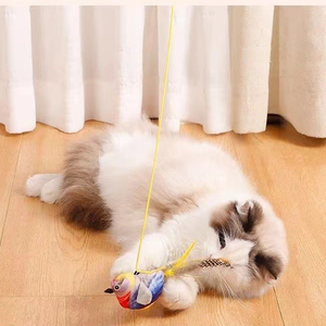 JOYPET-Jouet en peluche électrique activé par le toucher, oiseau battant, pour chat, vente en gros de jouets pour chat, exercice intelligent - Product Image 4