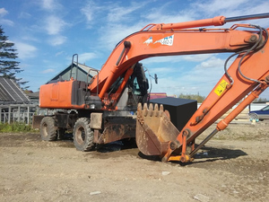 Excavadora de Ruedas ZX250W de 25 Toneladas para Construcción, Equipo de Construcción en Oferta - Product Image 1