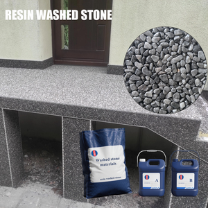 Revêtement liquide pour pierre lavée à base de résine aqueuse, facile à appliquer, haute résistance aux intempéries pour matériaux de revêtement de sol - Product Image 2