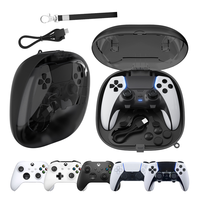 Étui de protection portable pour contrôleur de bord PS5 DualSense Accessoires de jeu de solution de stockage compacts et conviviaux pour les voyages