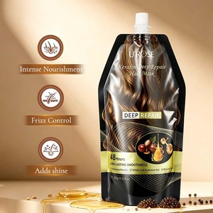 <span class=keywords><strong>Masque</strong></span> capillaire à la kératine 320g, huile de <span class=keywords><strong>macadamia</strong></span>, après-shampoing réparateur en profondeur pour cheveux abîmés, fabricant OEM ODM en marque privée - Product Image 3