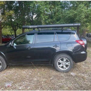 <span class=keywords><strong>Toldo</strong></span> lateral de coche <span class=keywords><strong>recto</strong></span> con carcasa de aluminio Overlanding con estuche rígido de tela de lona incluido - Product Image 2