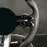 Mercedes-Benz W211 için Oto Parçası Karbon Fiber Direksiyon Simidi Direksiyon Simidi Kaplamaları Direksiyon Simidi
