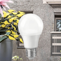 Luces LED con Sensor de Movimiento A19, Sensor Inteligente de Encendido/Apagado Automático, AC PC E27, para Residencias, Garajes, Patios, Pasillos, Almacenes, Bombilla de 5W 7W 9W