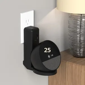 Soporte de Audio Plegable de ABS para <span class=keywords><strong>Echo</strong></span> <span class=keywords><strong>Spot</strong></span> T5, Altavoz de Pared, Diseño Fácil de Instalar - Product Image 1