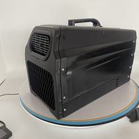 Chauffage de stationnement 12V avec batterie intégrée, sans fil, chauffage à air diesel 220V pour camion, camping-car, tente, portable et rechargeable