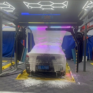 Laveuse de voiture électrique automatique sans contact <span class=keywords><strong>haute</strong></span> <span class=keywords><strong>pression</strong></span> 2026, la plus vendue, avec nettoyage sous <span class=keywords><strong>pression</strong></span>, construction en acier, économique - Product Image 2