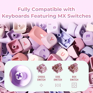 XVX Keycaps Thème du Zodiaque Sublimation par Teinture PBT Ensemble de Keycaps 133 Touches Personnalisé Mignon Clavier Mécanique - Product Image 5