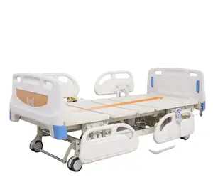 เตียงพยาบาลโรงพยาบาลพร้อมล้อพับได้อเนกประสงค์พับได้เฟอร์นิเจอร์ห้องผู้ป่วย ICU