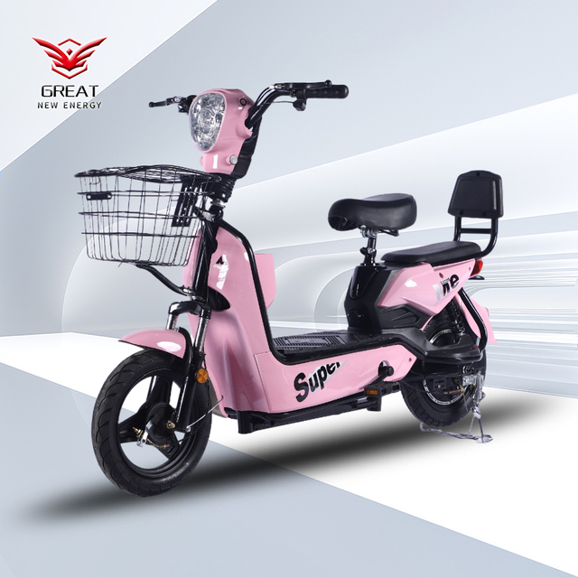Great Golden Eagle 48V High-Speed Electric Bicycle with Lithium Battery 50km Range 6-Speed Steel Frame Disc Brake