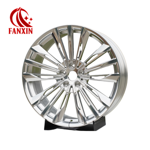 Jantes FX multi-rayons chromées, design luxueux, esthétique haut de gamme, 16, 17, 18, 19, 20 pouces, 5x112, 5x114.3, 5x120 pour Mercedes-Benz et Rolls Royce - Product Image 2