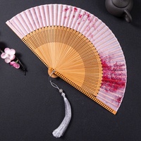 Artisanat en bambou exquis, personnalisation sur mesure, éventails pliants en bambou de haute qualité pour la danse