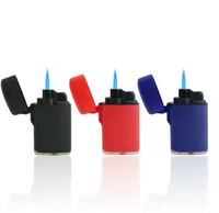 Briquet à flamme jet au gaz butane avec design personnalisé pour accessoires de fumeur – Très abordable
