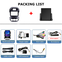 Écran Tesla vertical de 9,7 pouces, autoradio pour Ford Ranger 2011-2016, Car-play, Android Auto, navigation GPS, lecteur multimédia