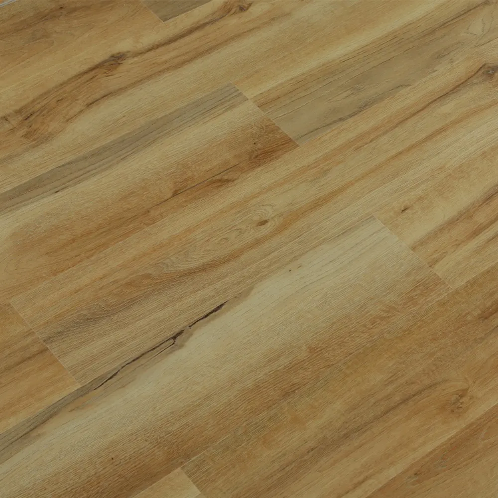 Prancha de piso de vinil plástica para piso de madeira, 4mm 5mm, à prova d'água, madeira, grãos, núcleo rígido, clique econômico, pedra Spc
