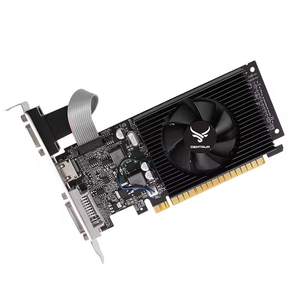 CENTAUR 100% nuevo GT210 1GD3 64Bit <span class=keywords><strong>DDR3</strong></span> + ventilador enfriador PCI Express HD Geforce VGA + DVI tarjetas gráficas para estación de trabajo - Product Image 3
