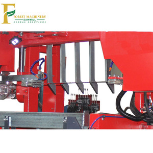 Aserrador de banda hidráulica grande automático Sierra de banda horizontal Máquina de aserradero diésel Aserradero de banda de madera de servicio pesado para la venta - Product Image 5