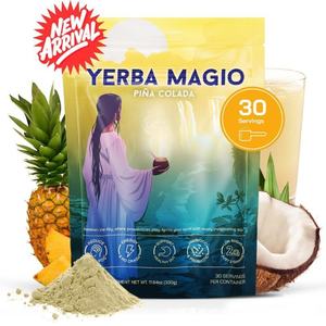 Té instantáneo en polvo con sabor a piña mezclada, Yerba Mate, Té Paraguayo, 330g, en stock, transfronterizo - Product Image 1