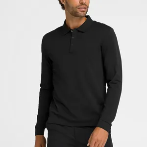 Polo de haute qualité, design personnalisé, votre propre marque, manches longues, polyester, <span class=keywords><strong>homme</strong></span>, <span class=keywords><strong>t</strong></span>-<span class=keywords><strong>shirt</strong></span> de golf - Product Image 5
