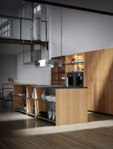 Gabinetes de Cocina Modulares Personalizados, Puerta Abatible Tipo Shaker, Acabado Acrílico, Accesorios para Fregadero, Gabinete de Despensa de Alta Gama RTA - Product Image 3