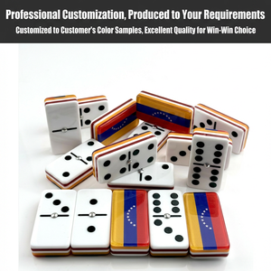 Ensemble de dominos en acrylique personnalisé <span class=keywords><strong>à</strong></span> 5 couches, directement de l'usine, <span class=keywords><strong>couleurs</strong></span> vives de haute qualité, jouet éducatif pour l'apprentissage ludique - Product Image 6