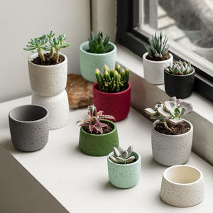 Vaso Cuadrado de Papel Mate Creativo para Velas Aromáticas, Maceta Miniatura Vacía para DIY, Kits de Propagación Ecológicos - Product Image 4