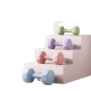 Paire d'haltères pour équipement <span class=keywords><strong>de</strong></span> fitness à domicile avec bords hexagonaux Guide d'entraînement <span class=keywords><strong>de</strong></span> surface en PVC résistant à l'eau et ensemble <span class=keywords><strong>de</strong></span> poids - Product Image 3