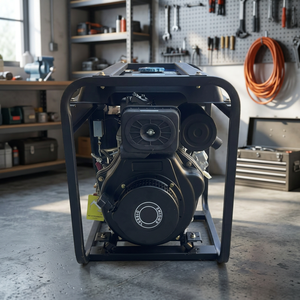 เครื่องกำเนิดไฟฟ้าดีเซล SS SAMSON 5KW ระดับอุตสาหกรรม 240V 50Hz สตาร์ทด้วยระบบไฟฟ้า โครงเปิดแบบพกพา ระบบระบายความร้อนด้วยอากาศ - Product Image 2