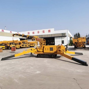 Thủy lực tự hành Spider Crane không gian Crawler gấp giá nhiều nền tảng <span class=keywords><strong>mini</strong></span> Spider Crane - Product Image 4