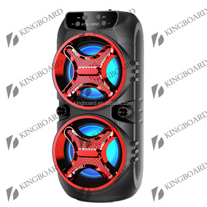 KTX-1589C KTS Loa Tiệc Có Thể Sạc Lại Với Đèn Led Đổi Màu Đôi 4 Inch - Product Image 1