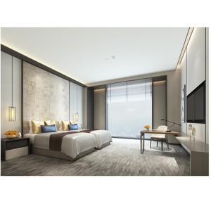 Venta al por Mayor 2026, Cama de <span class=keywords><strong>Hotel</strong></span> de 5 Estrellas, Cama King Size de Lujo con Estructura de Madera Sólida, Muebles Modernos para Dormitorio de <span class=keywords><strong>Hotel</strong></span> - Product Image 4