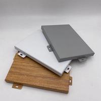 Panneau de coffrage en aluminium robuste, panneaux en aluminium isolés, panneaux en aluminium pour murs de bâtiments commerciaux