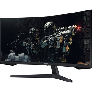 Moniteur de jeu incurvé SAMSUN-<span class=keywords><strong>G</strong></span> 34 "<span class=keywords><strong>Odyssey</strong></span> G55T WQHD 165Hz 1ms(MPRT) HDR - Product Image 4