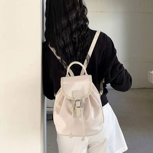 High Quality Fabric Nylon Latest Design Korean Girls Casual <b>Backpack</b> Waterproof Schoolbag Ladies <b>Backpacks</b> - Product Image 2