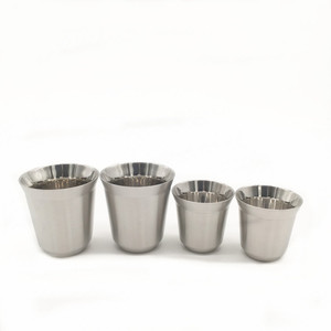 Bestseller Tragbare Espresso maschine Induktion Edelstahl Herd Espresso Doppelwandige Espresso tasse - Product Image 5