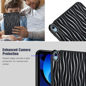 Funda para Tablet con Diseño de Ondas de Agua para Apple iPad Mini 5 6 Air 2/iPad 6 2018 y <span class=keywords><strong>Samsung</strong></span> <span class=keywords><strong>Galaxy</strong></span> <span class=keywords><strong>Tab</strong></span> A7 Lite/8.7/T225 y Xiaomi Pad 5/Pad 5 Pro - Product Image 5