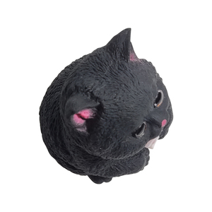Juguetes de Gato Squishy de TPR de Alta Calidad al por Mayor, Lindos Juguetes de Gato Negro para Apretar, Juguete Antiestrés para Aliviar la Ansiedad - Product Image 5