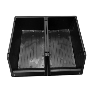 Đen ESD nhựa hộp lưu trữ các thành phần nhỏ chống tĩnh điện hộp phòng sạch đóng gói bin - Product Image 5