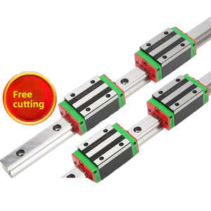 HONGRUI 실버 범용 선형 가이드 슬라이더 HGR15 마스크 기계 Egh/Egw15/20/25/30Ca/Sa 낮은 조립 용 스틸 베어링 - Product Image 1