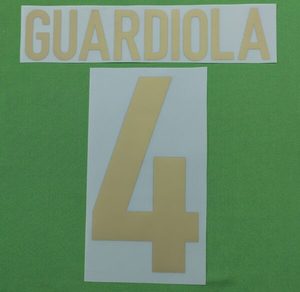 Camiseta de Fútbol Retro del Barcelona 98/99 99/00 RIVALDO GUARDIOLA con Número Estampado en Caliente - Product Image 3
