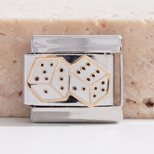 DIY Modular Bracelet Zinc Alloy Charm Links Unisex Jewelry Gift Accessory - Product Image 5