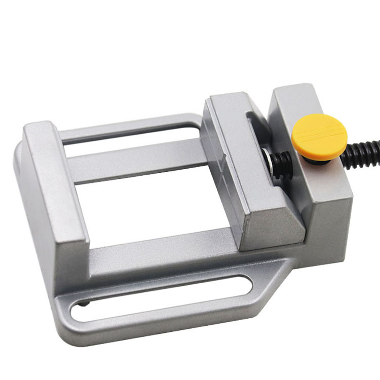 RDEER Mini Aluminum Alloy Bench Vise - 60mm Jaw Width, 70mm Max Opening, Table Clamp Vise - View #9