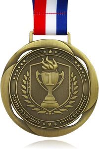 Personnaliser 5km 10 km Courir Marathon Arts Martiaux Football Taekwondo Trophées Médailles Sports Plaques Métalliques - Product Image 5