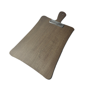 Restaurante logotipo grabado personalizado A4 A5 portapapeles Base de madera Flip Panel libro menús Carpeta de tarjetas cubierta de menú de madera soporte de tablero - Product Image 5
